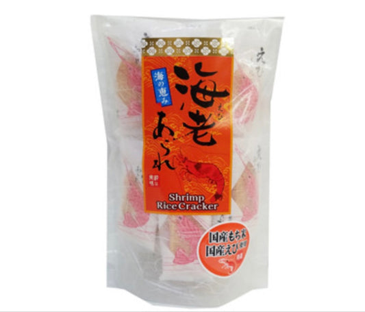 森白製菓 海老あられ (31g) / 森白製菓 海老米餅 (31克)