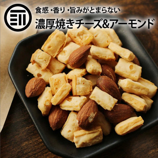前田家 濃厚焼きチーズ&アーモンド (100g) / 前田家 濃厚烤芝士配杏仁小吃(100克)
