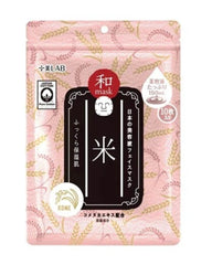 ＋美LAB 和フェイスマスク お米（乾燥対策)(10枚) / ＋美LAB 日本米面膜 (10片)