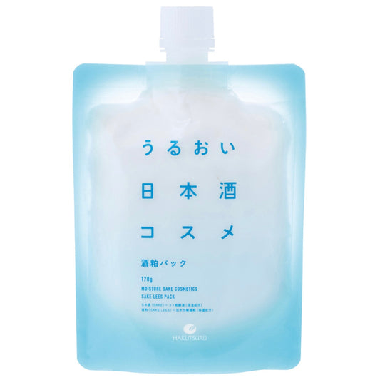白鶴酒造 うるおい日本酒コスメ 酒粕パック (170g) / 白鶴酒造 清酒化妝品 酒粕面膜 (170g)