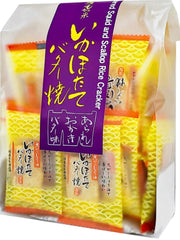 森白製菓 いかほたてバター焼あられ (48g) / 森白製菓 奶油烤魷魚扇貝烤米餅 (48克）