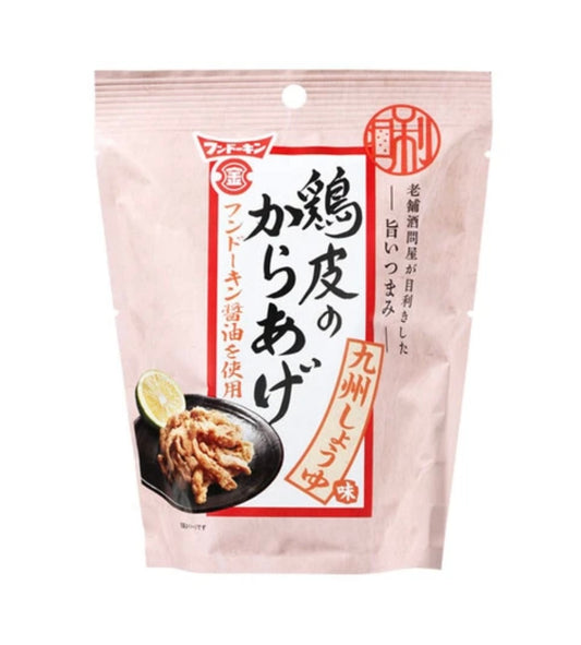 日本橋菓房 鶏皮のからあげ 九州しょうゆ味 (25g) / 日本橋菓房 九州醬油味炸雞皮 (25克)