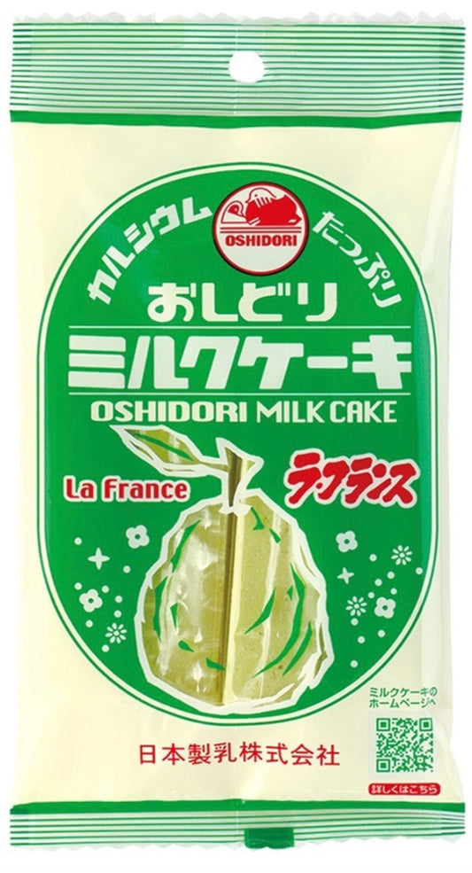 山形縣經典手信 日本製乳 おしどりミルクケーキ ラ・フランス / 日本製乳 牛奶蛋糕 法國梨味
