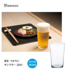 日本製 東洋佐々木 薄氷ビールガラス (265ml) / 東洋佐佐木 薄身啤酒玻璃杯 (265毫升)