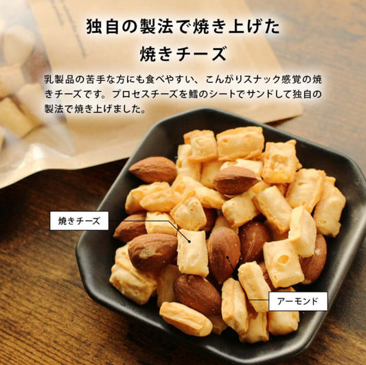 前田家 濃厚焼きチーズ&アーモンド (100g) / 前田家 濃厚烤芝士配杏仁小吃(100克)