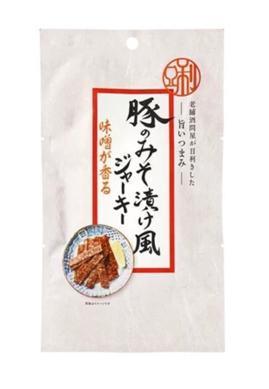 日本橋菓房  豚のみそ漬け風ジャーキー (26g) / 日本橋菓房 味噌醃製豬肉乾 (26克)
